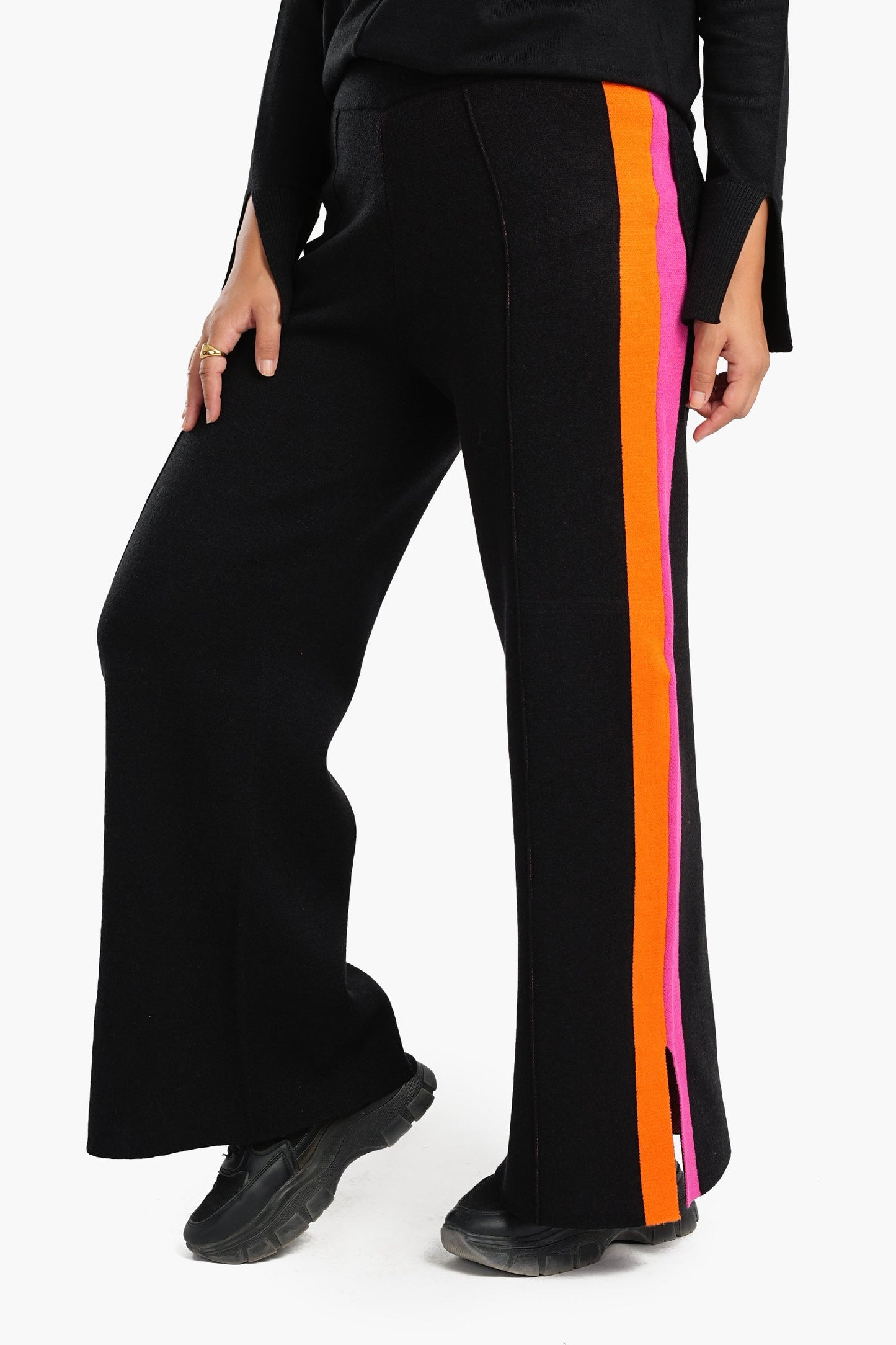 Lounge Pants with Color Block