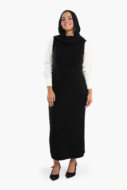 Wool Slim Fit Dress