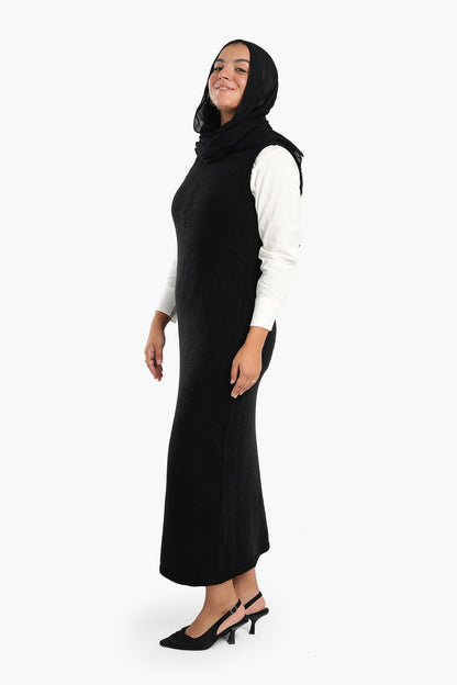 Wool Slim Fit Dress