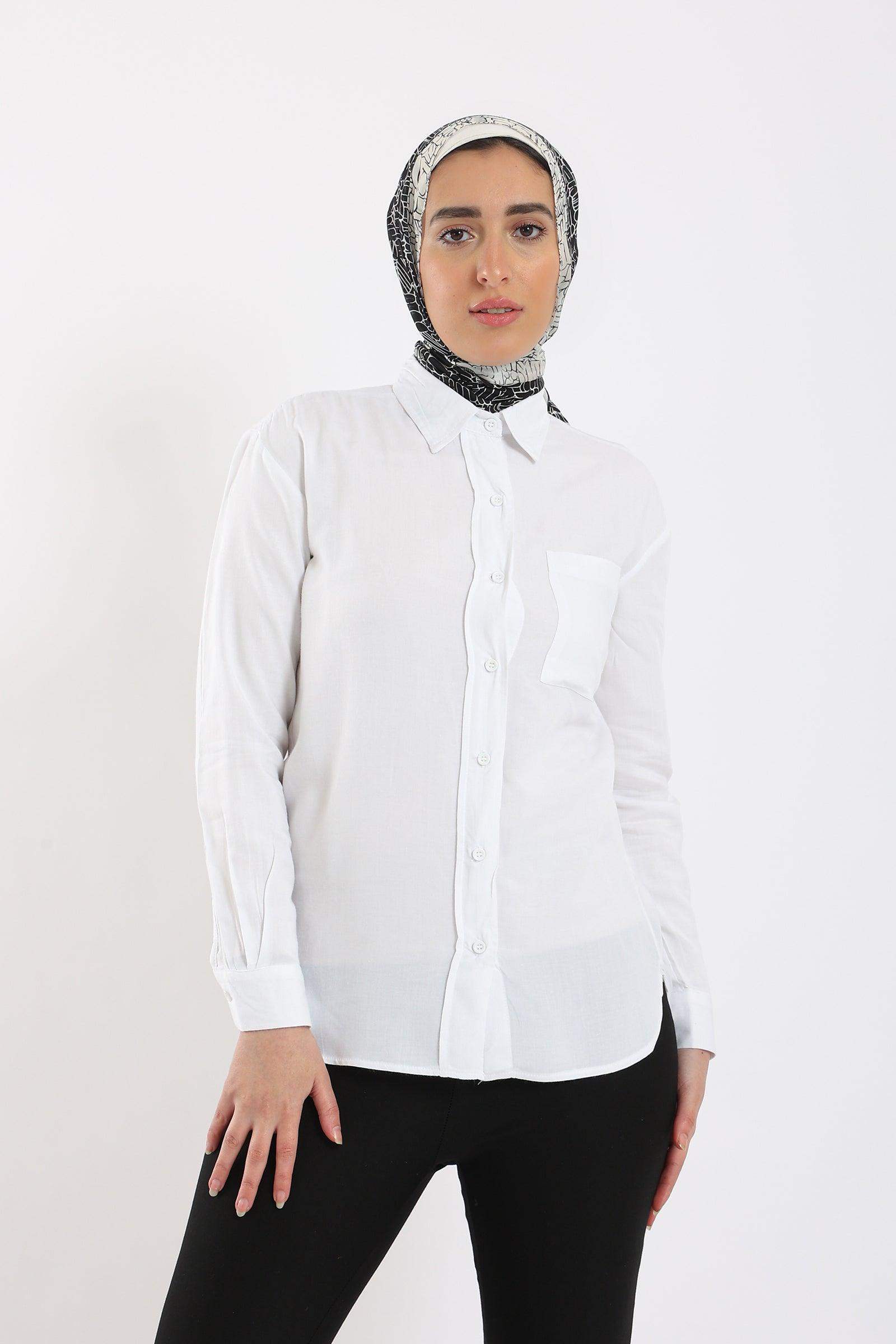 Casual Buttoned Shirt - Carina - ÙƒØ§Ø±ÙŠÙ†Ø§