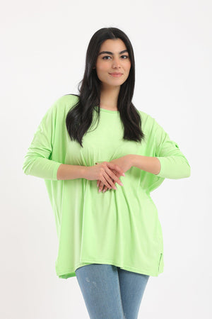 Casual Solid Top - Clue Wear