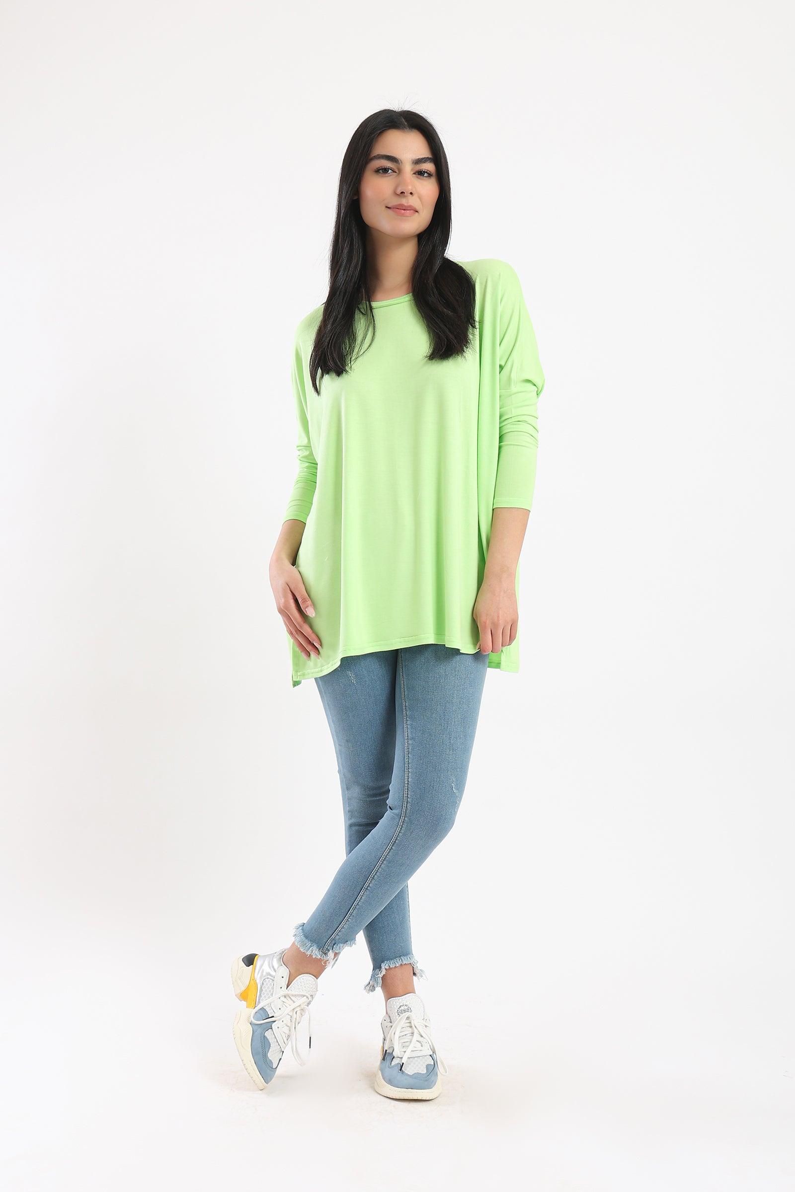 Casual Solid Top - Clue Wear
