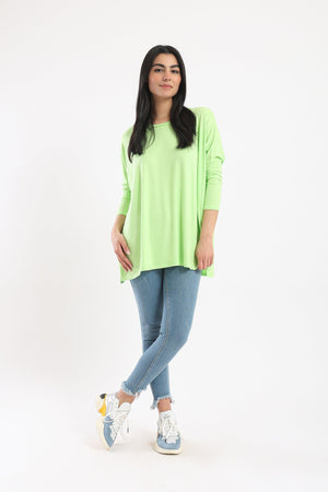 Casual Solid Top - Clue Wear