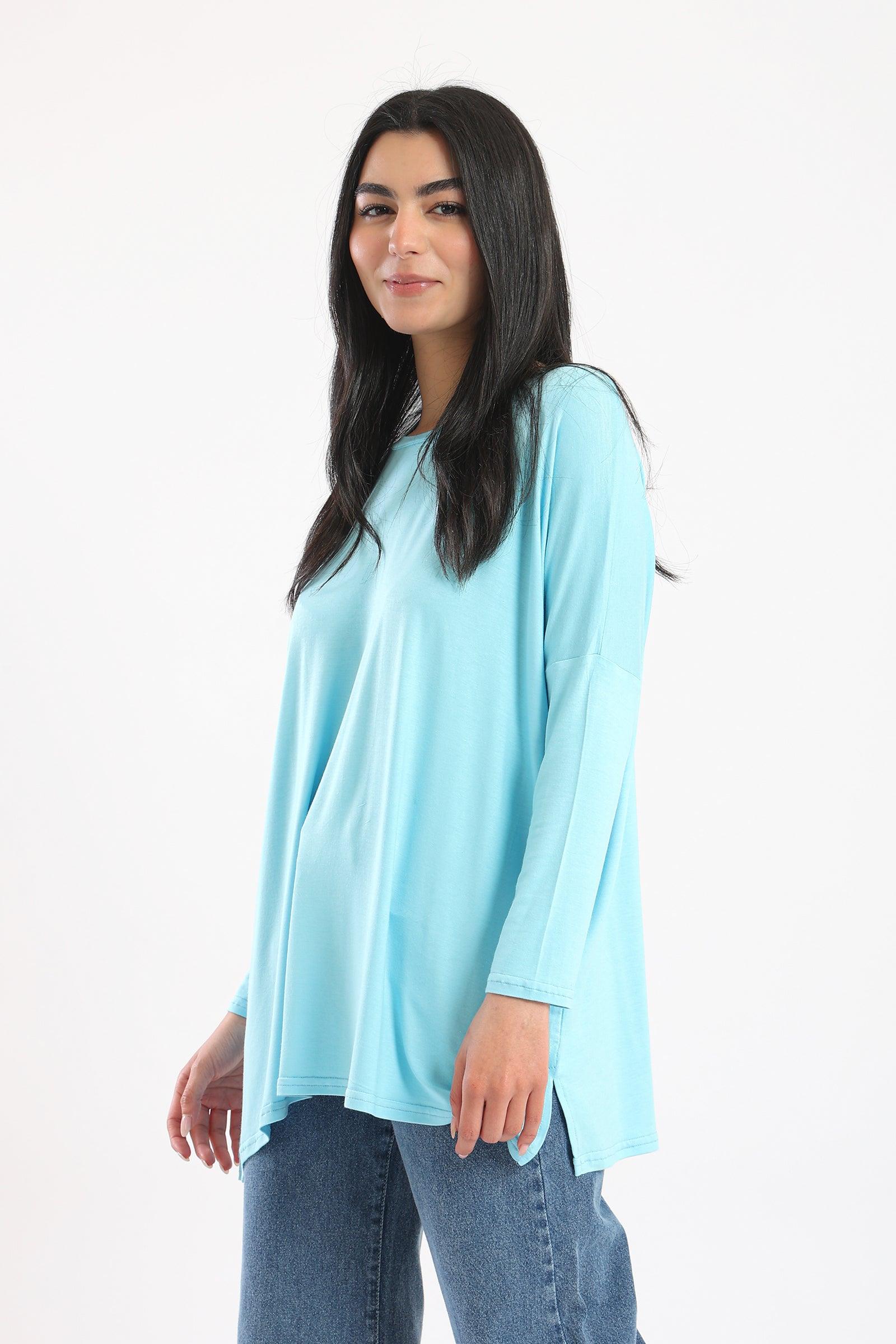 Casual Solid Top - Clue-wear