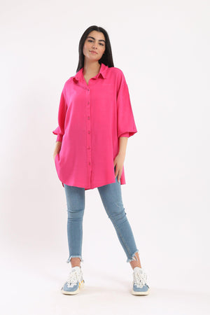 Classic Collar Long Shirt - Clue Wear