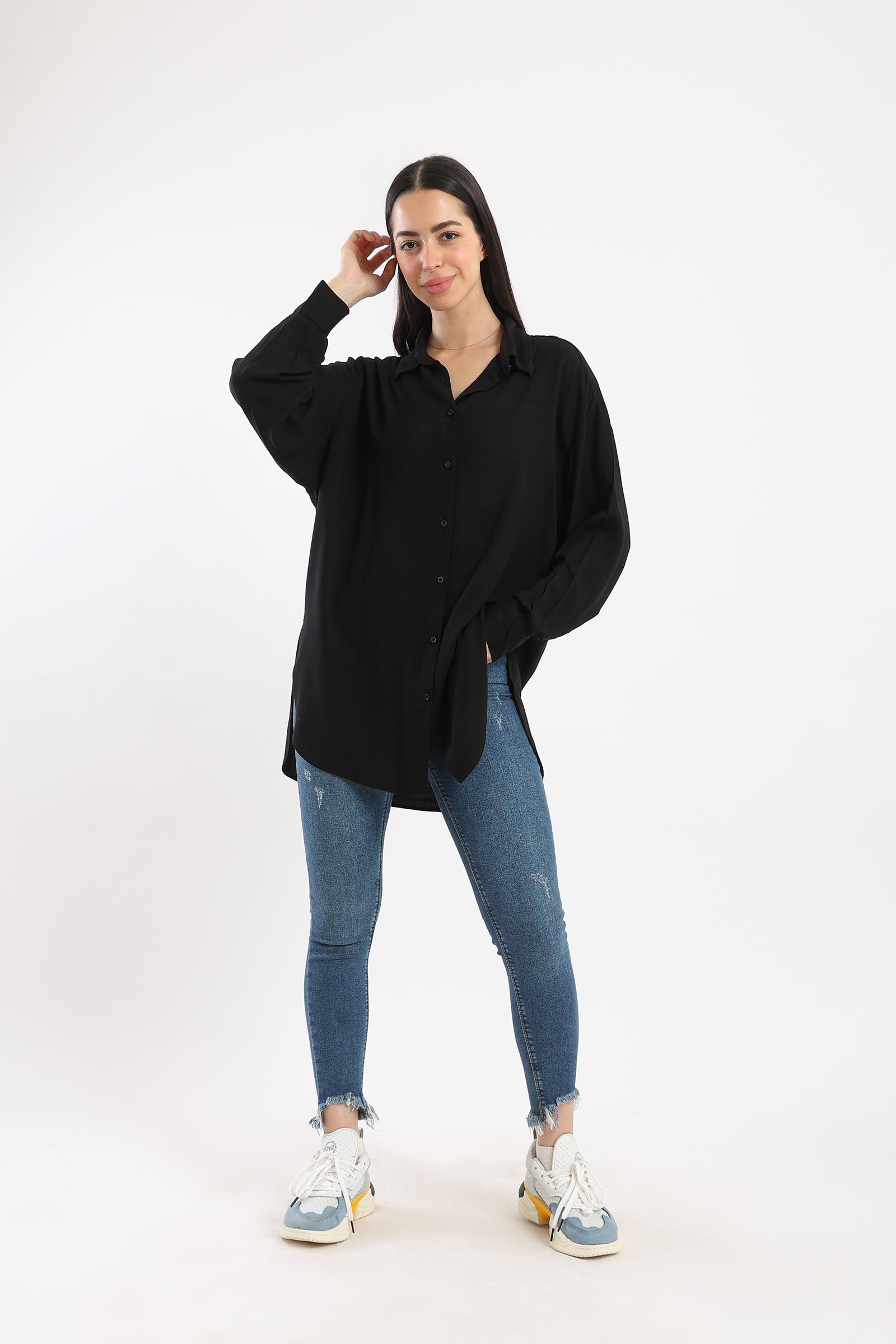 Classic Collar Long Shirt - Clue Wear