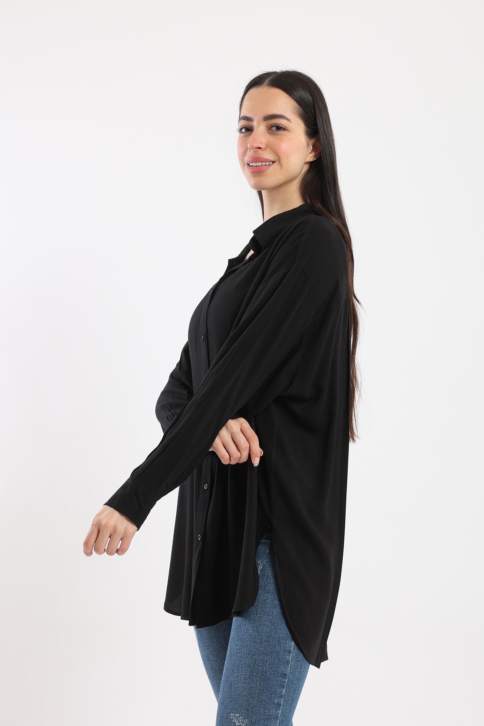 Classic Collar Long Shirt - Clue Wear