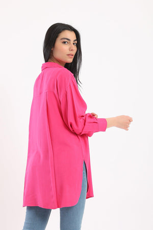 Classic Collar Long Shirt - Clue Wear
