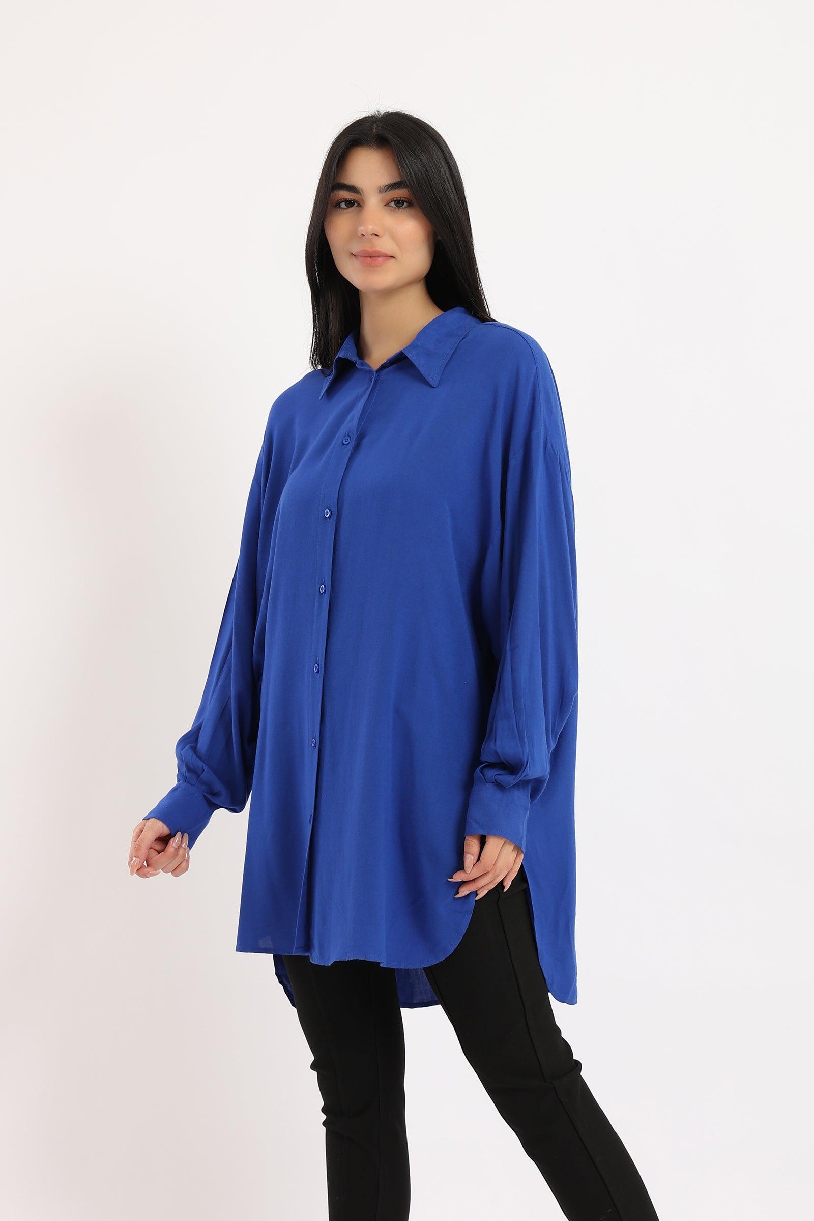 Classic Collar Long Shirt - Clue Wear