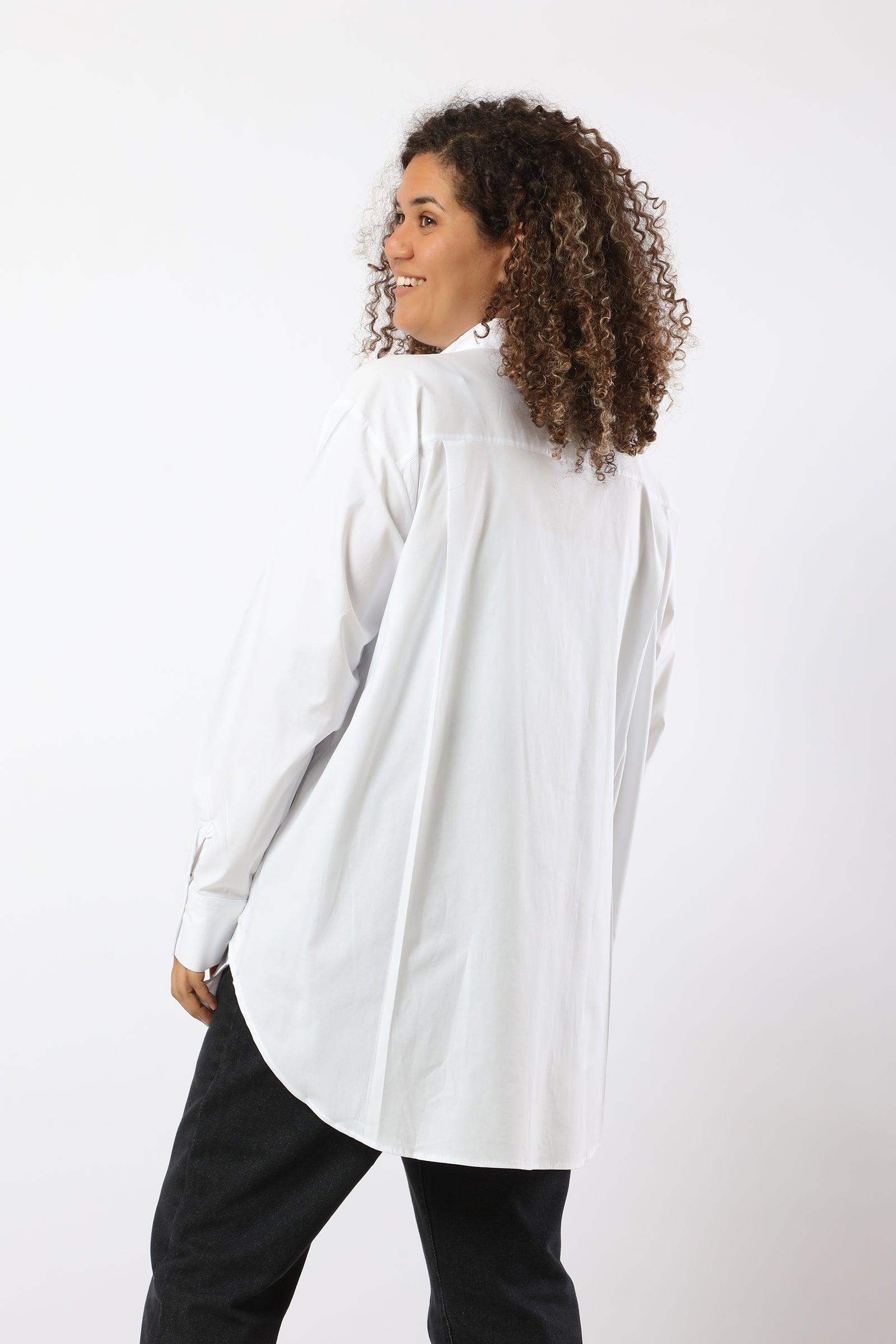 Classic Collar Plain Shirt - Carina - ÙƒØ§Ø±ÙŠÙ†Ø§