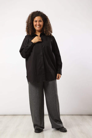 Classic Collar Plain Shirt - Carina - ÙƒØ§Ø±ÙŠÙ†Ø§