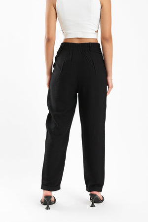 Classic Folded Hem Pants - Clue Wear