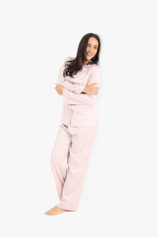 Classic Plain Pyjama Set - Carina - ÙƒØ§Ø±ÙŠÙ†Ø§