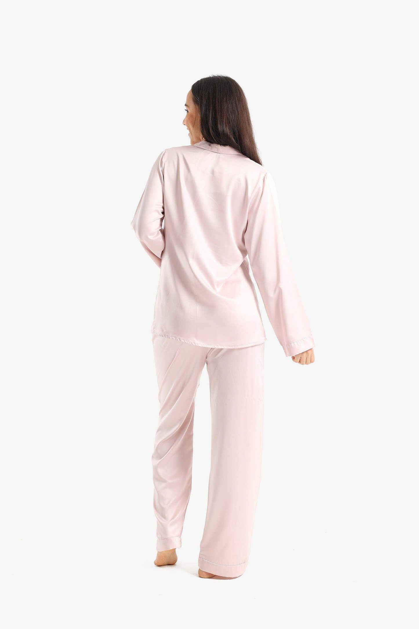 Classic Plain Pyjama Set - Carina - ÙƒØ§Ø±ÙŠÙ†Ø§