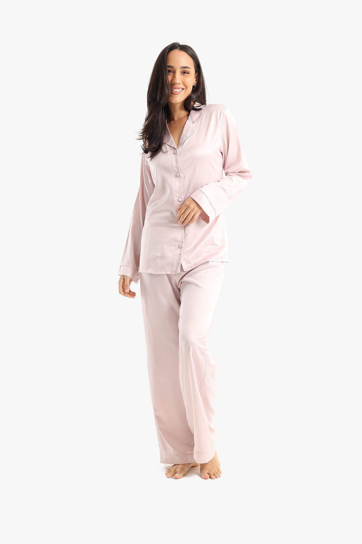 Classic Plain Pyjama Set - Carina - ÙƒØ§Ø±ÙŠÙ†Ø§