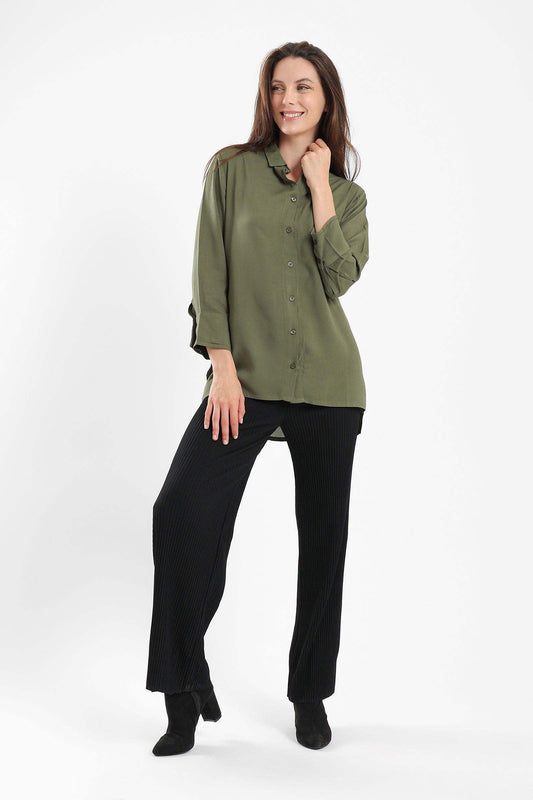 Classic Plain Shirt - Carina - ÙƒØ§Ø±ÙŠÙ†Ø§