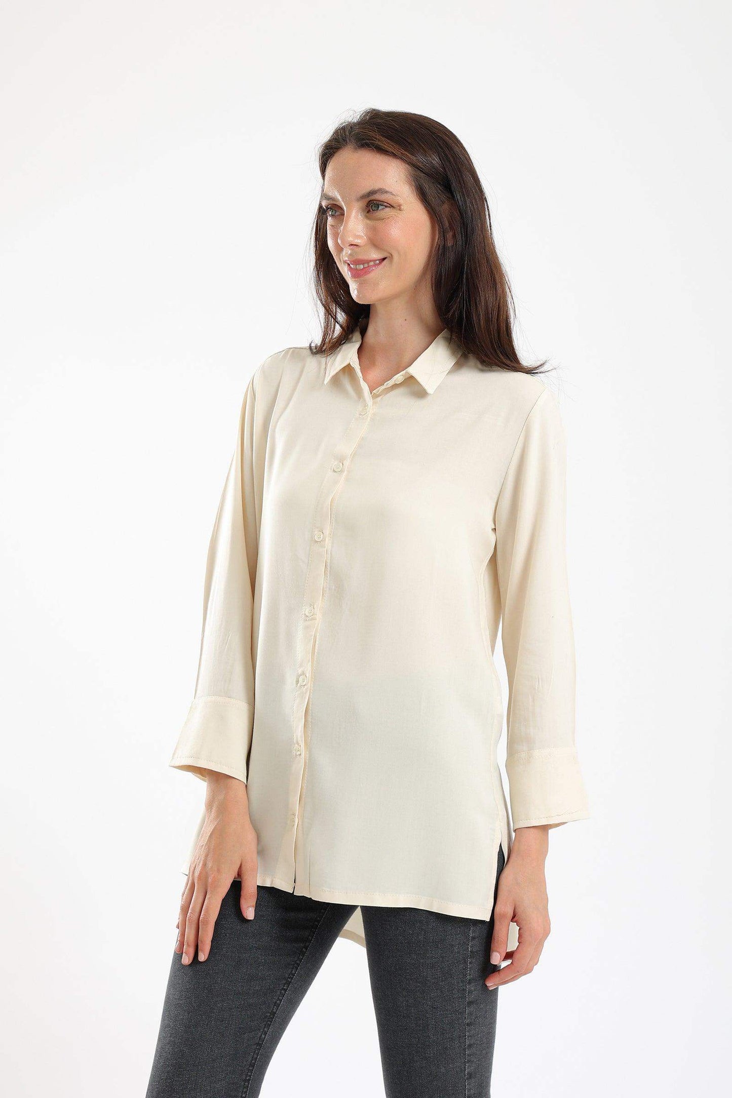 Classic Plain Shirt - Carina - ÙƒØ§Ø±ÙŠÙ†Ø§