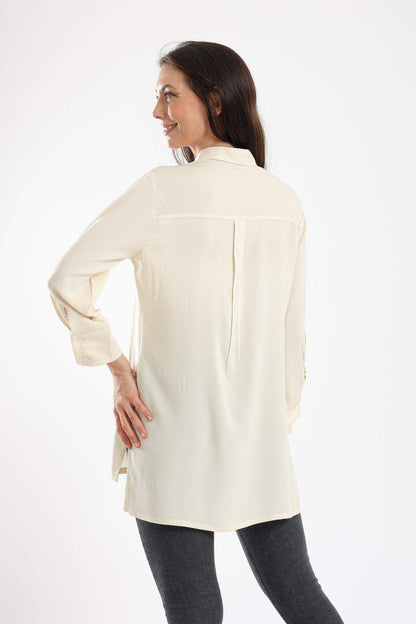 Classic Plain Shirt - Carina - ÙƒØ§Ø±ÙŠÙ†Ø§