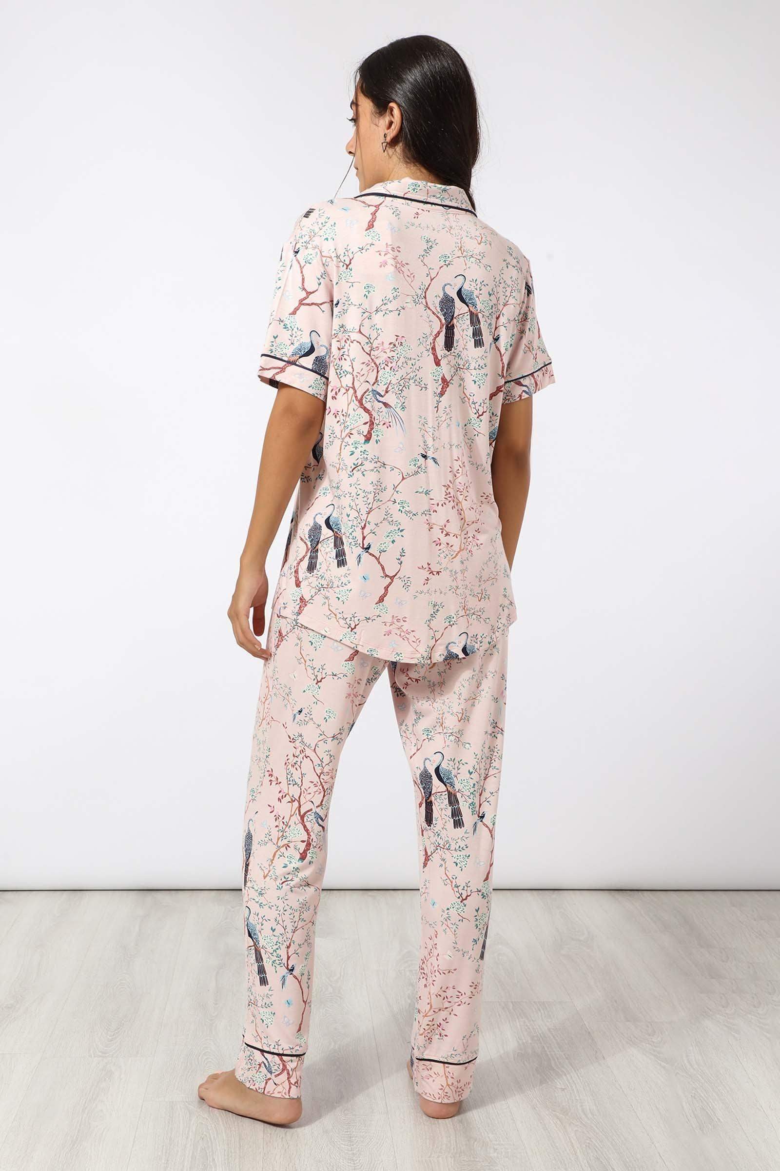 Classic Short Sleeve Pyjama Set - Carina - ÙƒØ§Ø±ÙŠÙ†Ø§