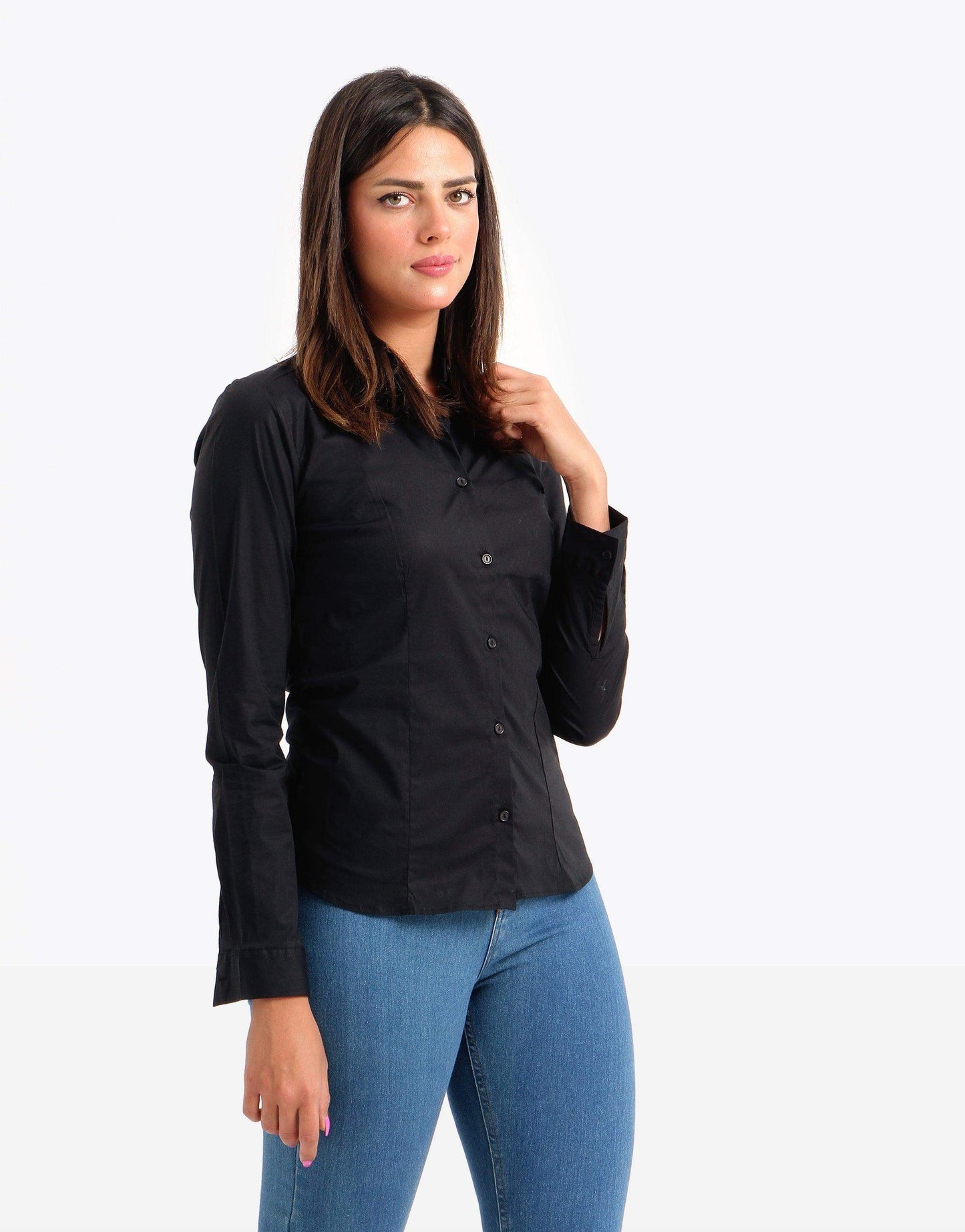 Classic Viscose Shirt - Carina - ÙƒØ§Ø±ÙŠÙ†Ø§