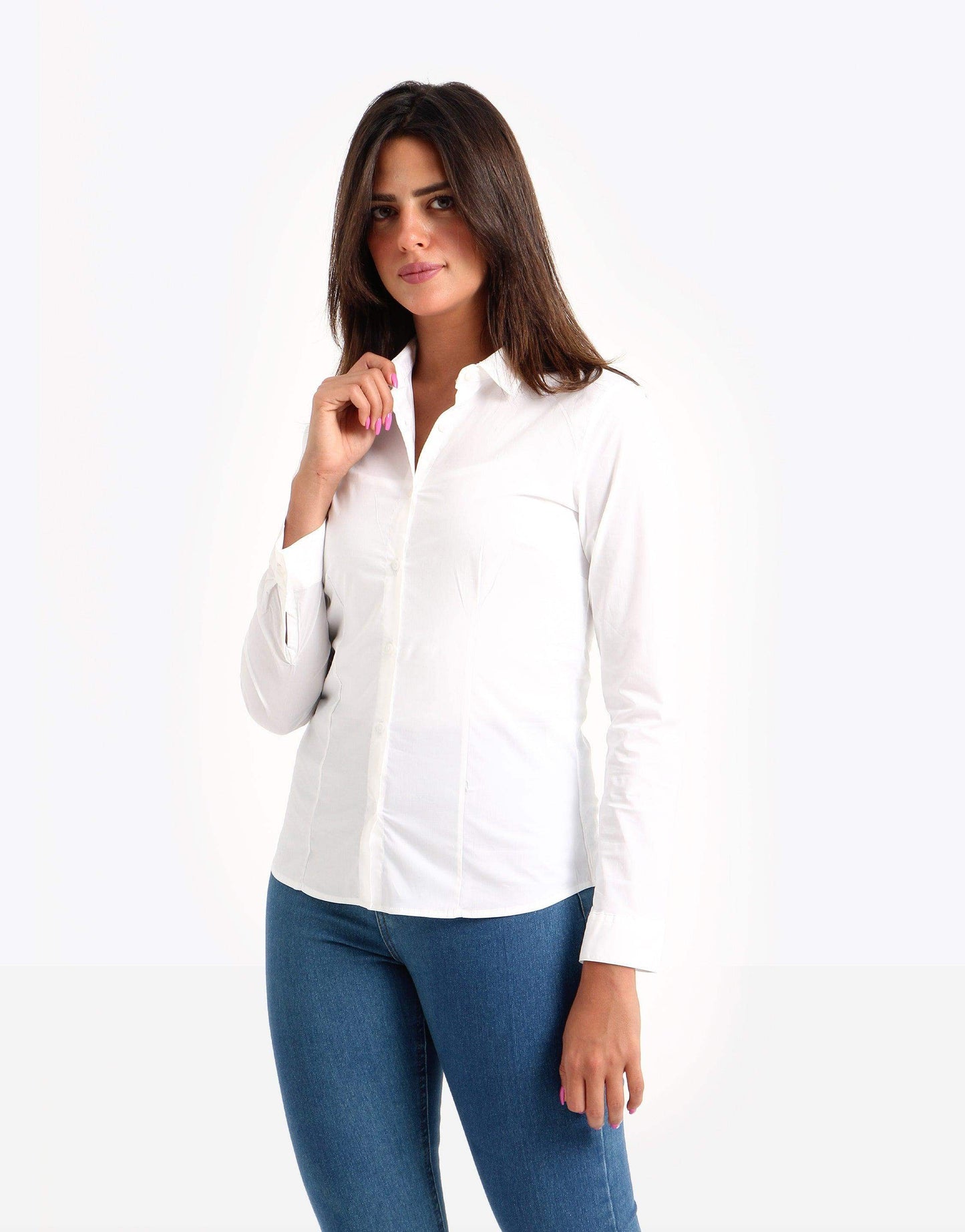 Classic Viscose Shirt - Carina - ÙƒØ§Ø±ÙŠÙ†Ø§