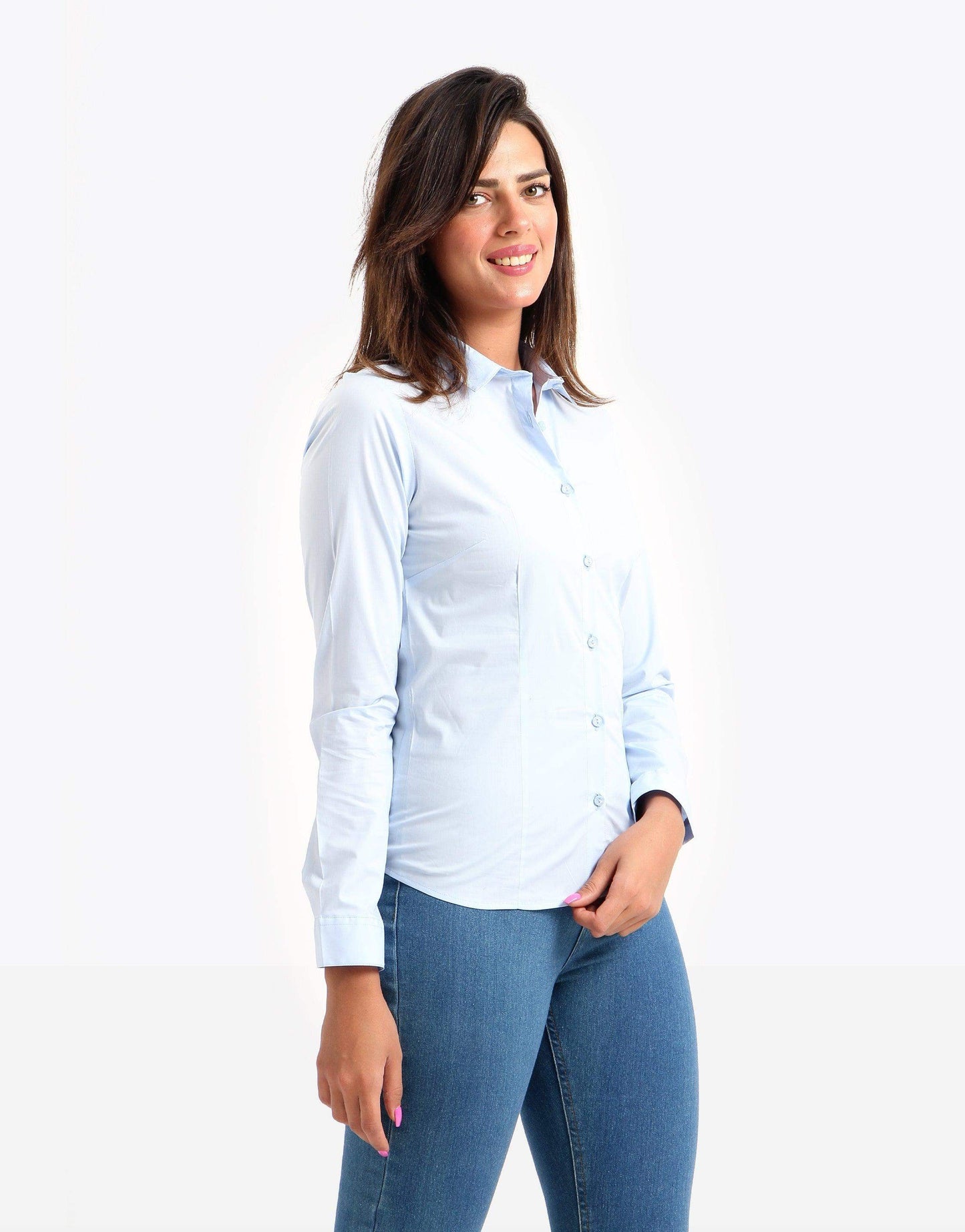 Classic Viscose Shirt - Carina - ÙƒØ§Ø±ÙŠÙ†Ø§