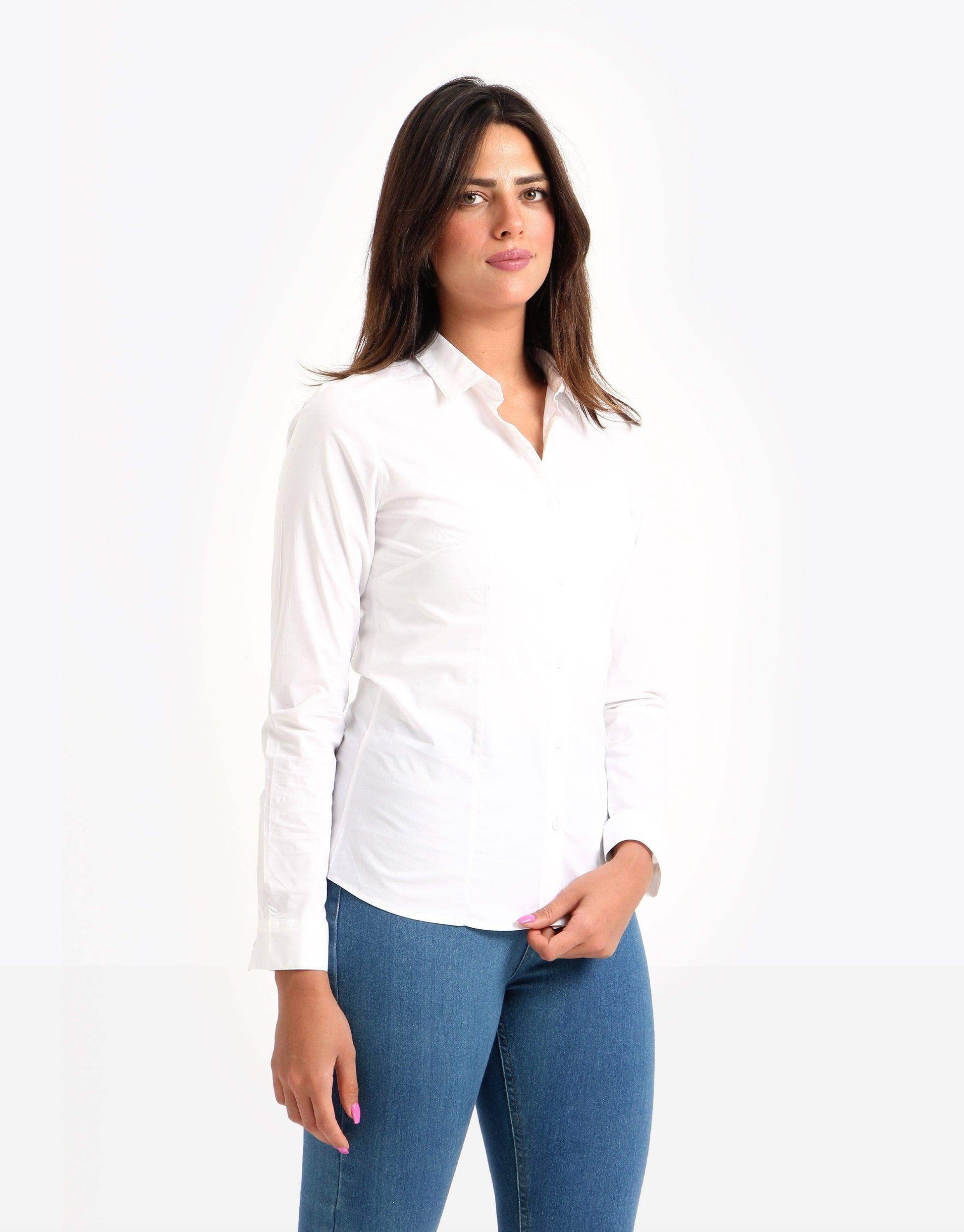 Classic Viscose Shirt - Carina - ÙƒØ§Ø±ÙŠÙ†Ø§