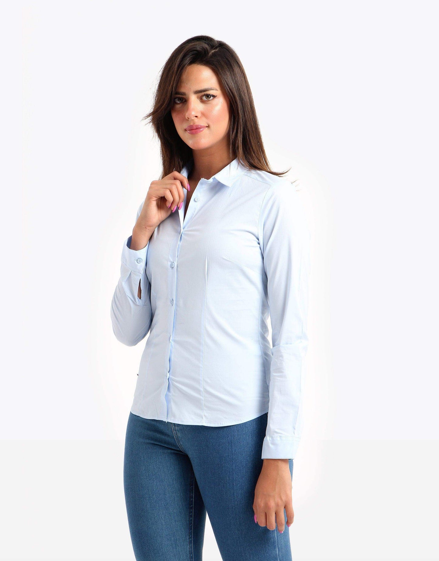 Classic Viscose Shirt - Carina - ÙƒØ§Ø±ÙŠÙ†Ø§