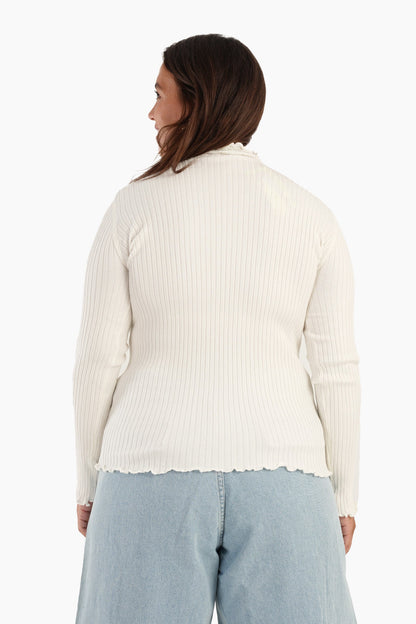 Basic High Collar Pullover