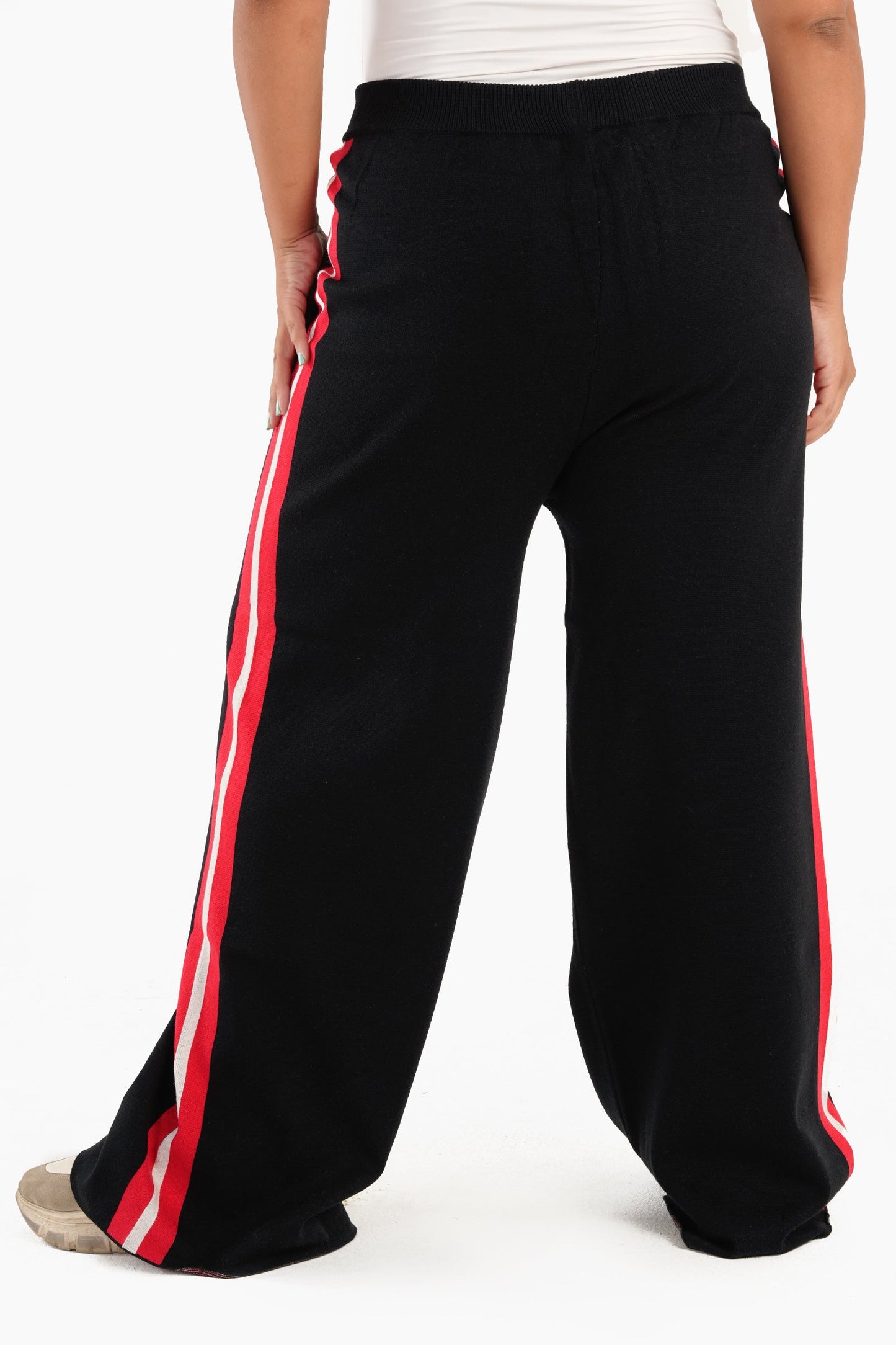 Black Wool Lounge Pants