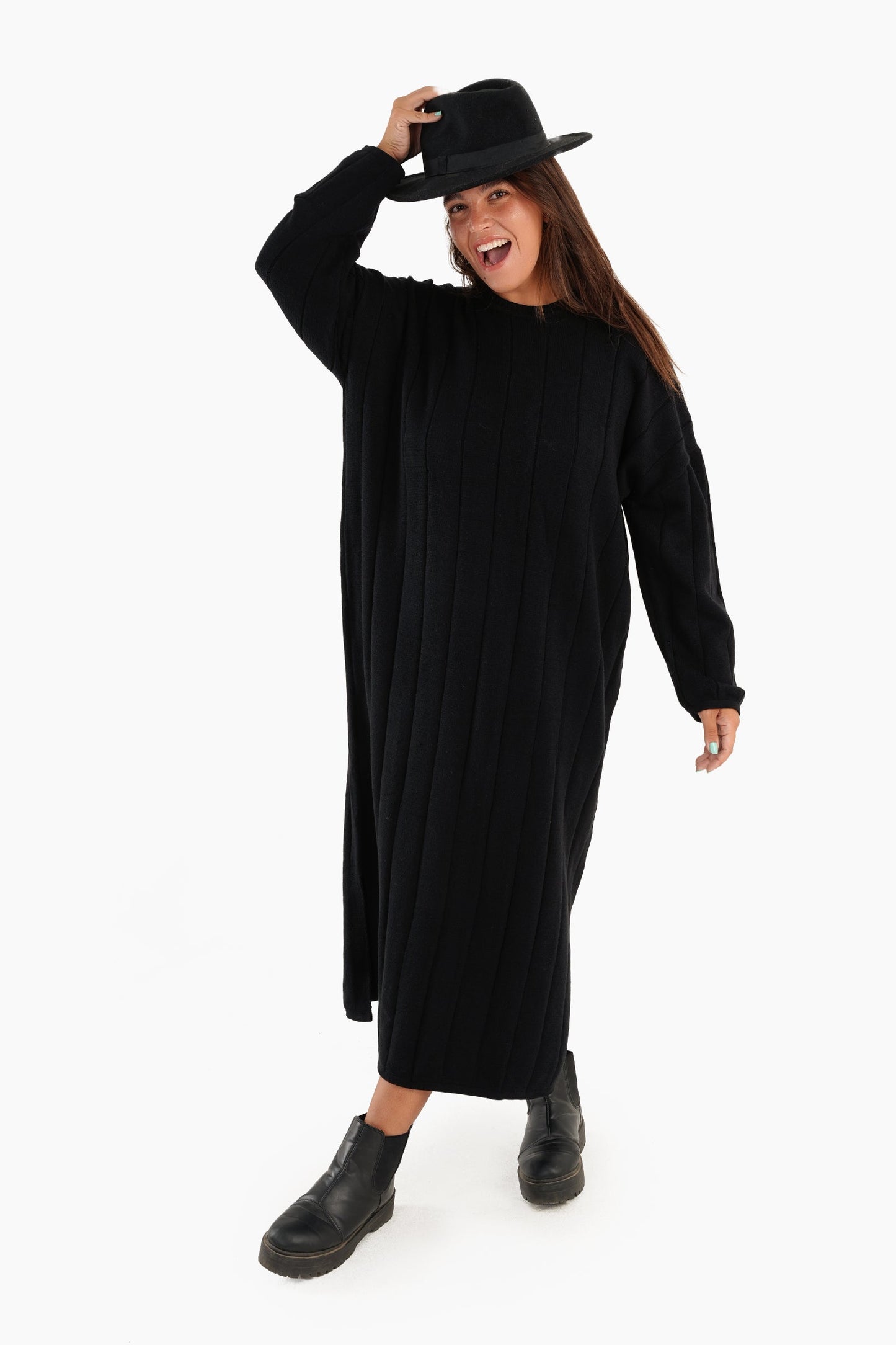 Knitted Oversized Dress