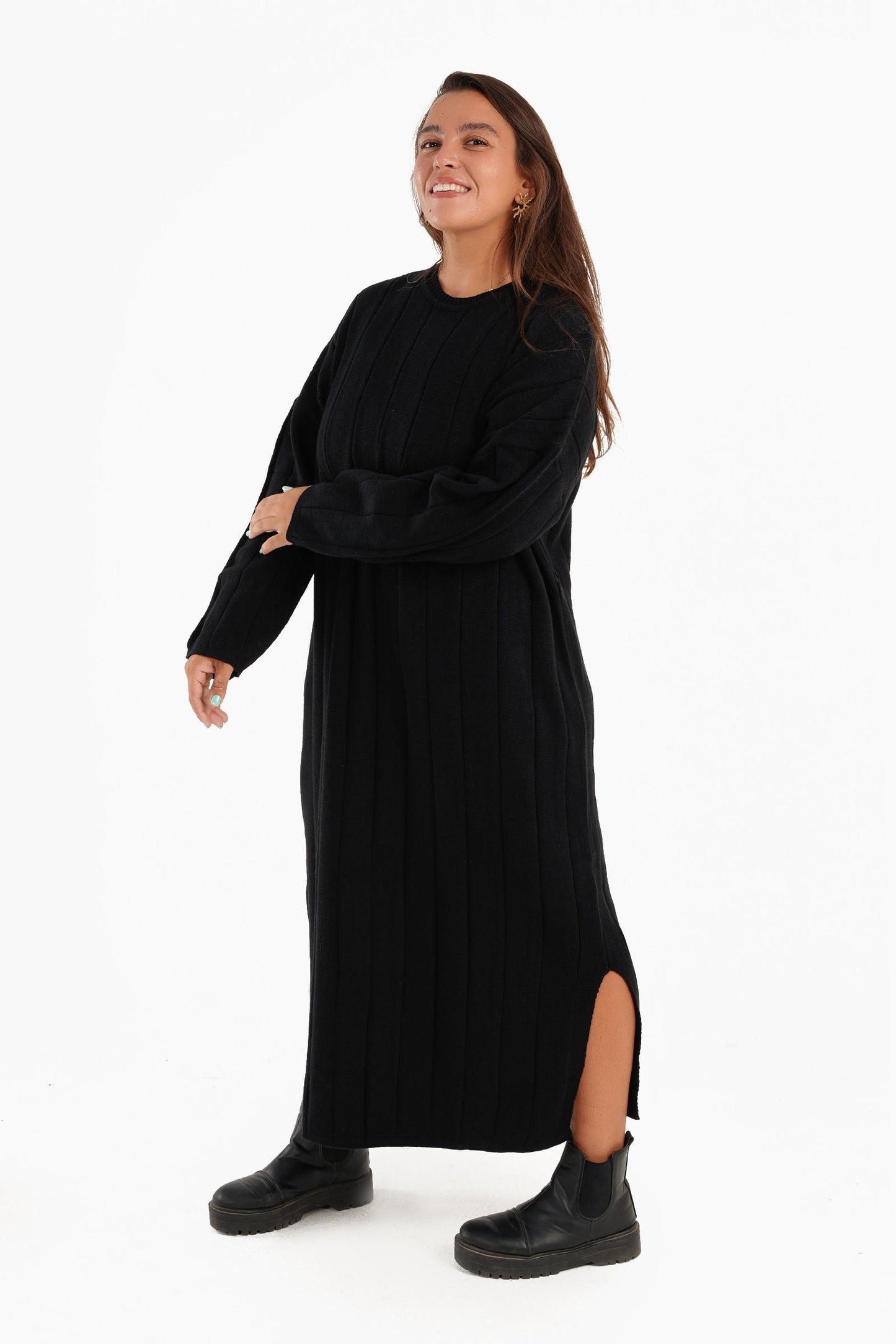 Knitted Oversized Dress