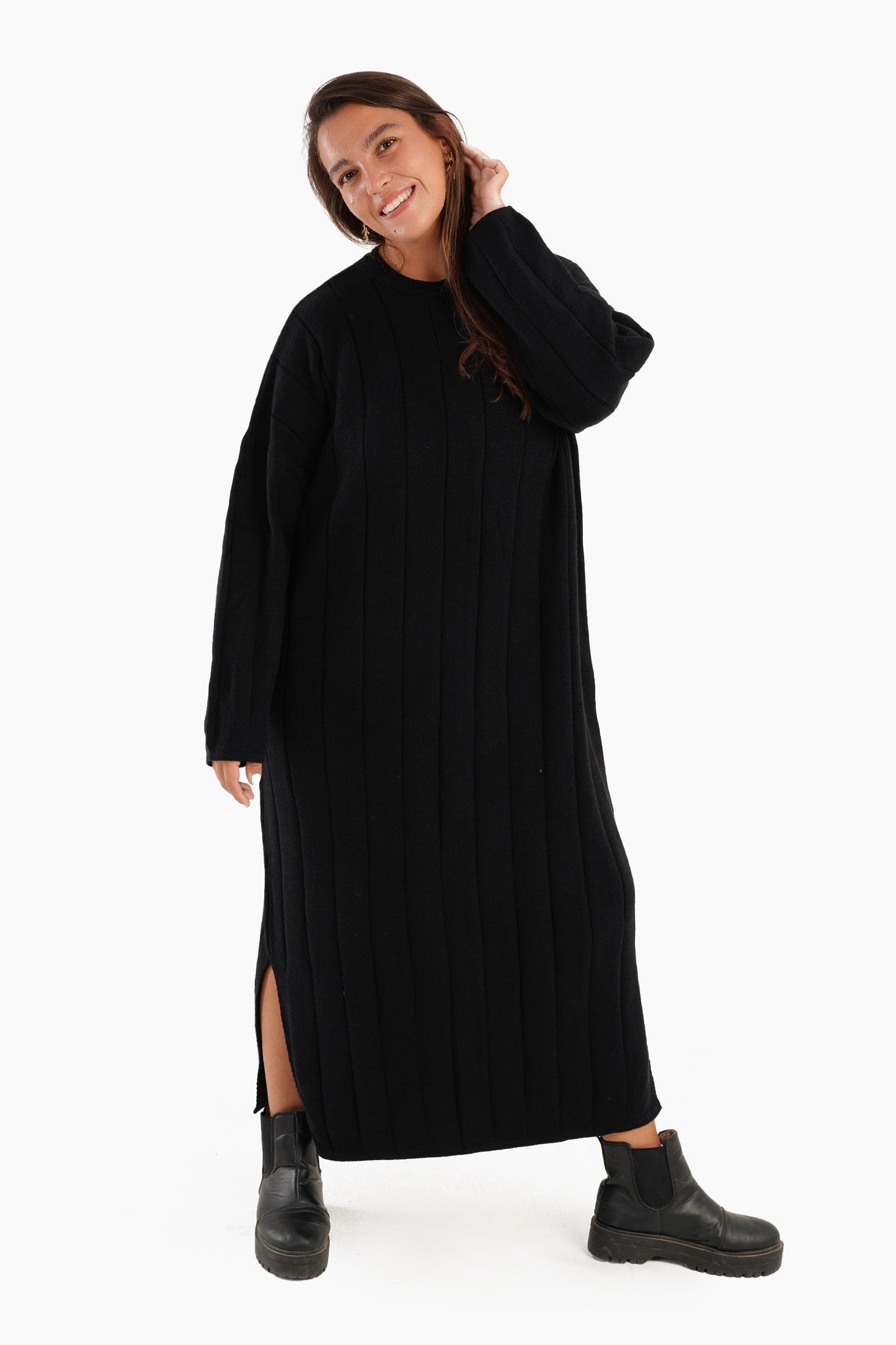 Knitted Oversized Dress