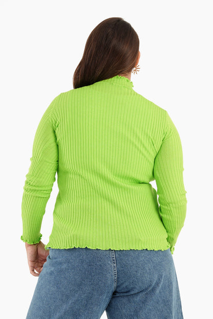 Basic High Collar Pullover