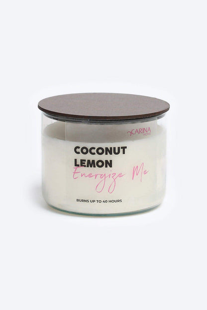 Coconut Lemon Candle - 400mI - Carina - ÙƒØ§Ø±ÙŠÙ†Ø§