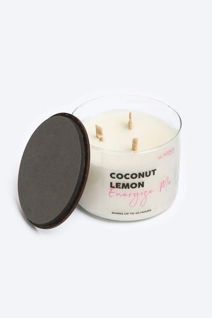 Coconut Lemon Candle - 400mI - Carina - ÙƒØ§Ø±ÙŠÙ†Ø§