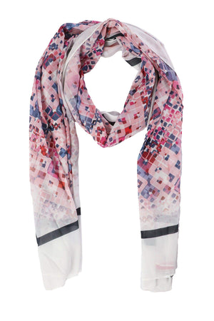 Colored Chiffon Scarf - Carina - ÙƒØ§Ø±ÙŠÙ†Ø§