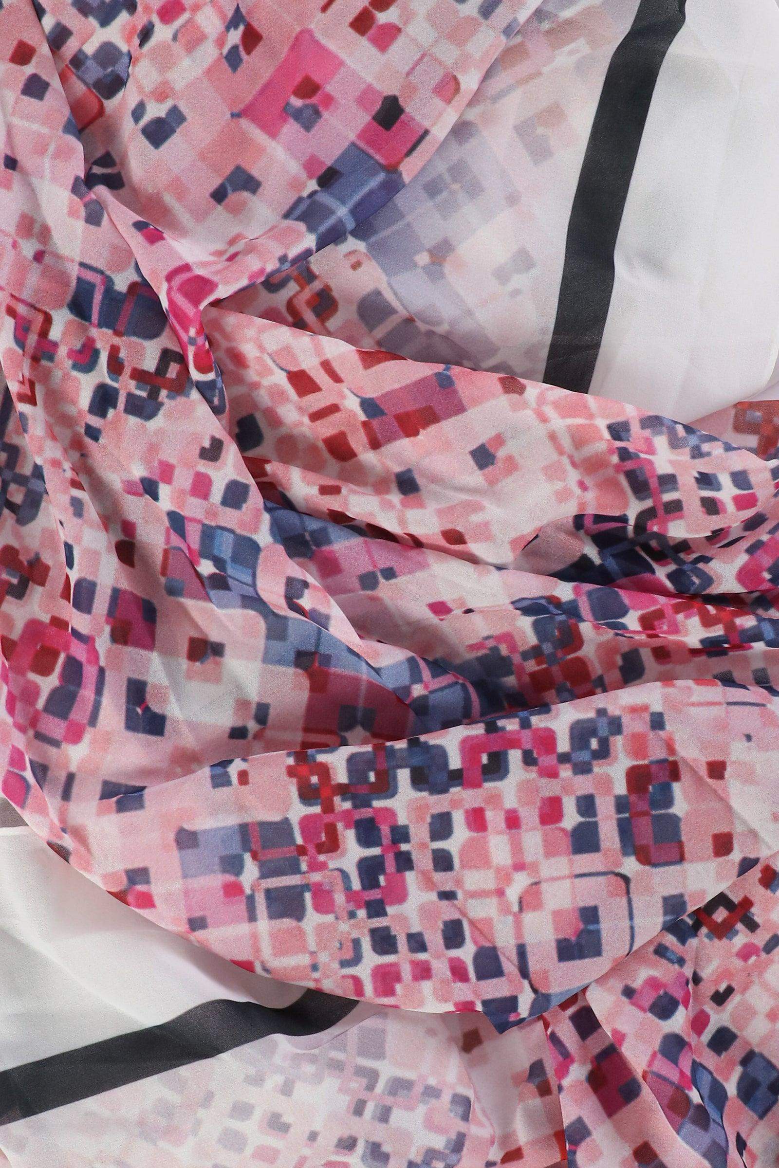 Colored Chiffon Scarf - Carina - ÙƒØ§Ø±ÙŠÙ†Ø§