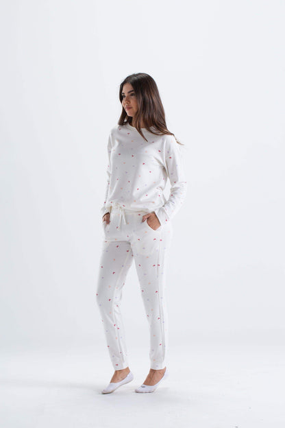 Colored Hearts Pyjama Set - Carina - ÙƒØ§Ø±ÙŠÙ†Ø§