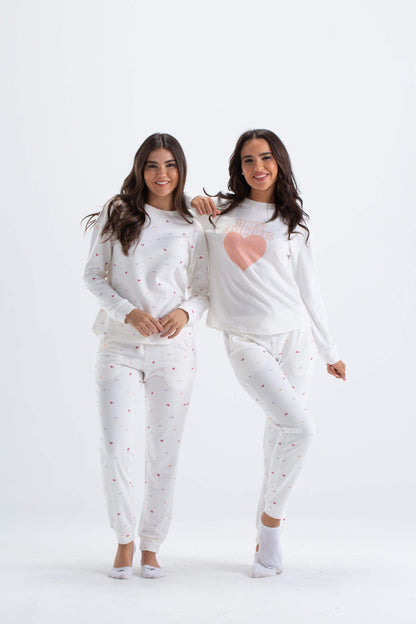 Colored Hearts Pyjama Set - Carina - ÙƒØ§Ø±ÙŠÙ†Ø§