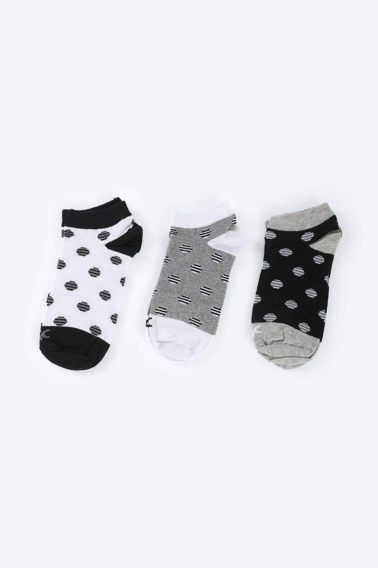 Colored Socks - 3 Pairs - Carina - ÙƒØ§Ø±ÙŠÙ†Ø§