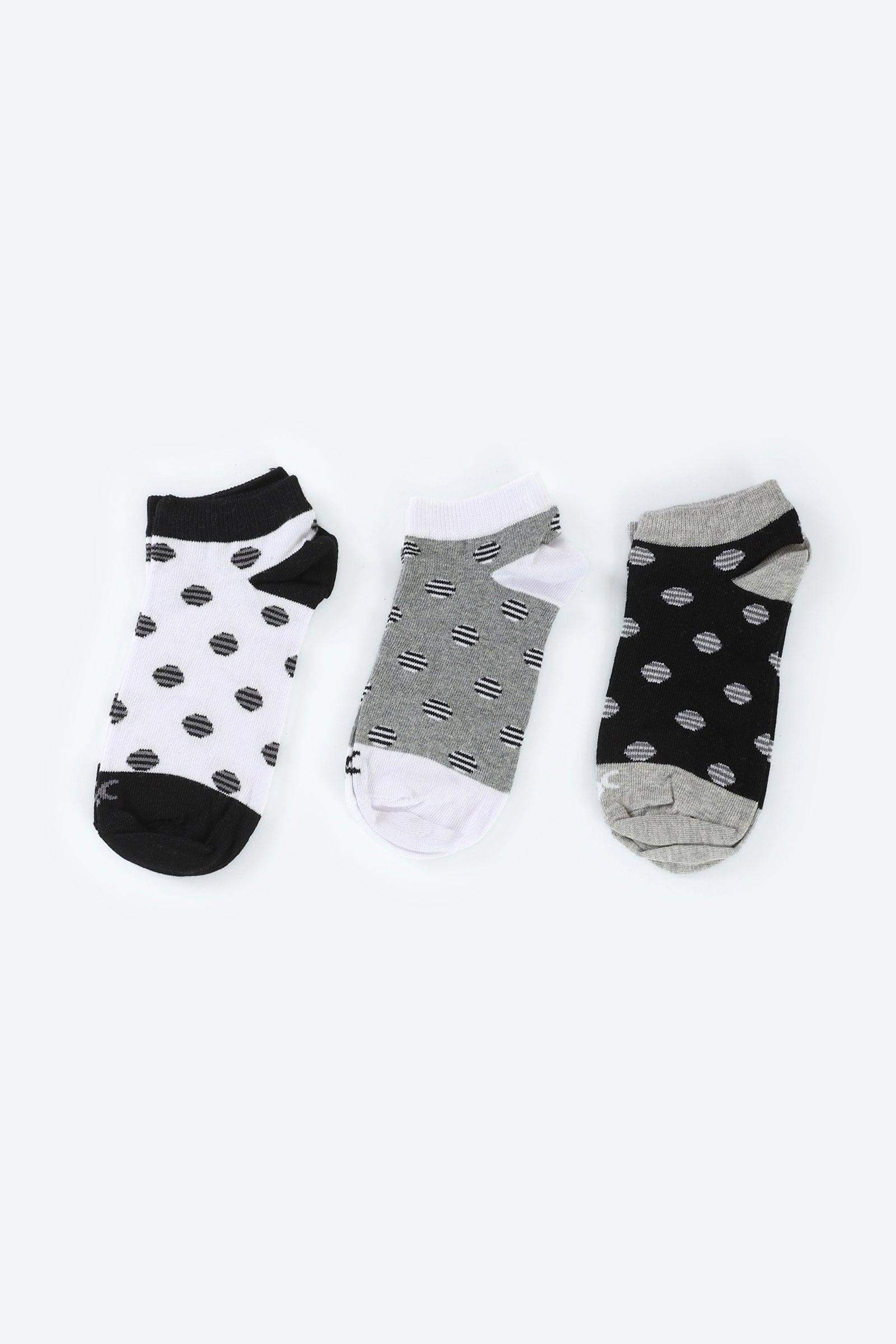 Colored Socks - 3 Pairs - Carina - ÙƒØ§Ø±ÙŠÙ†Ø§