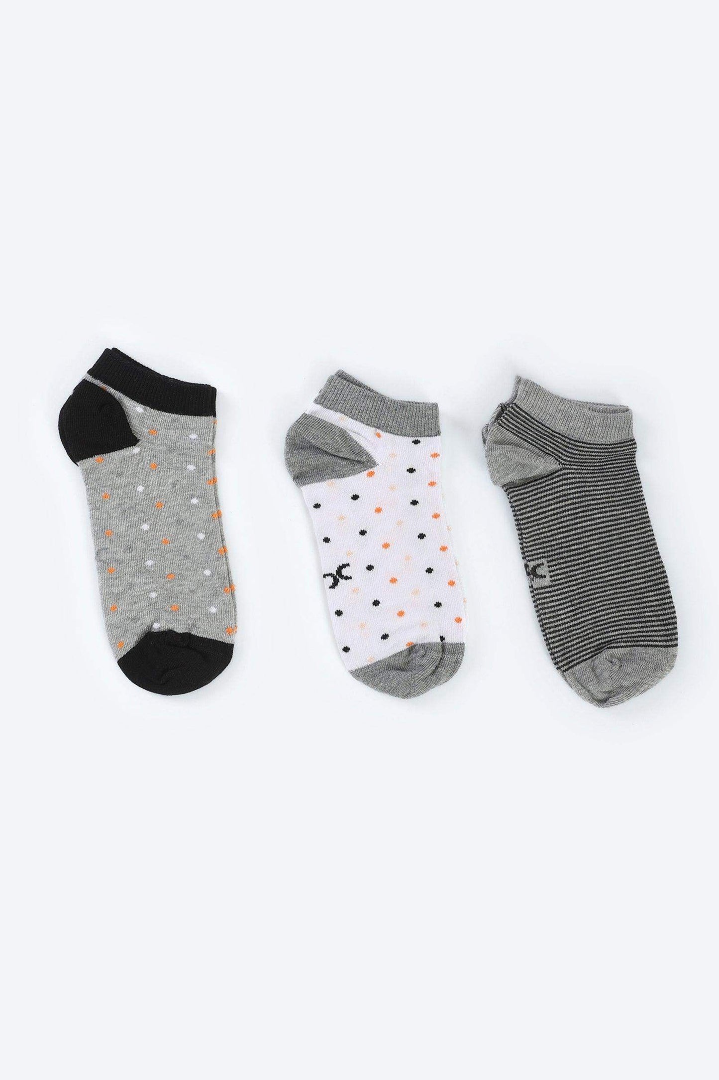 Colored Socks - 3 Pairs - Carina - ÙƒØ§Ø±ÙŠÙ†Ø§