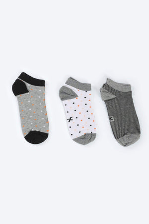 Colored Socks - 3 Pairs - Carina - ÙƒØ§Ø±ÙŠÙ†Ø§