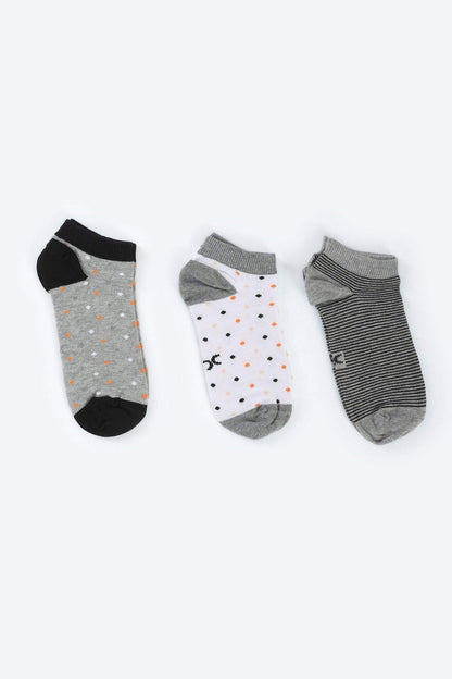 Colored Socks - 3 Pairs - Carina - ÙƒØ§Ø±ÙŠÙ†Ø§