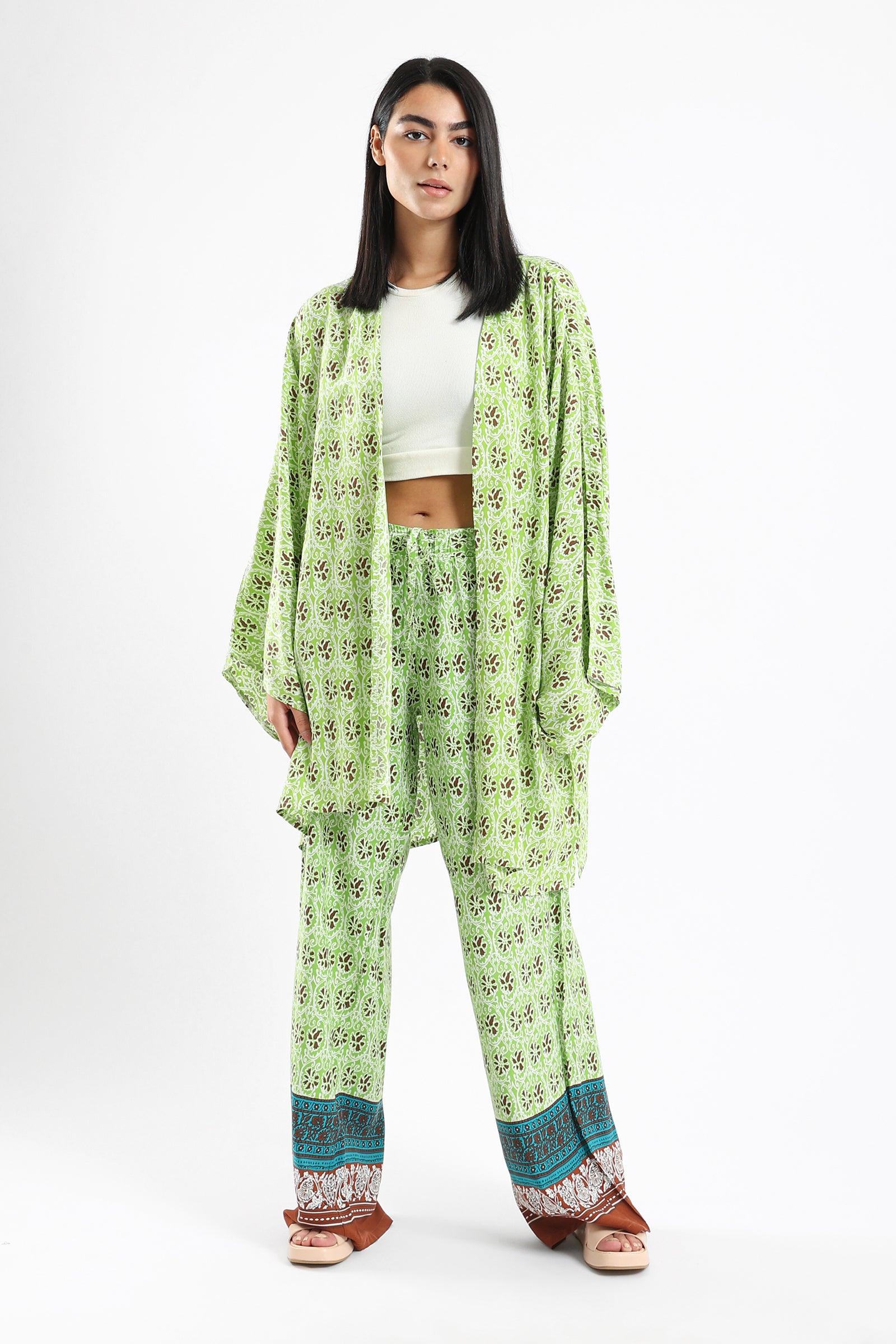 Colorful Printed Pants - Clue Wear