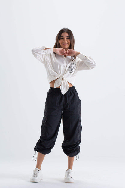 Comfy Parachute Pants - Carina - ÙƒØ§Ø±ÙŠÙ†Ø§