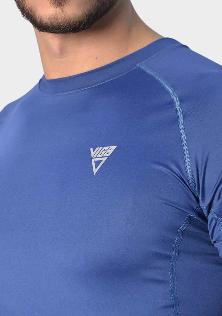 Polyester Spandex Compression Sports T-Shirt