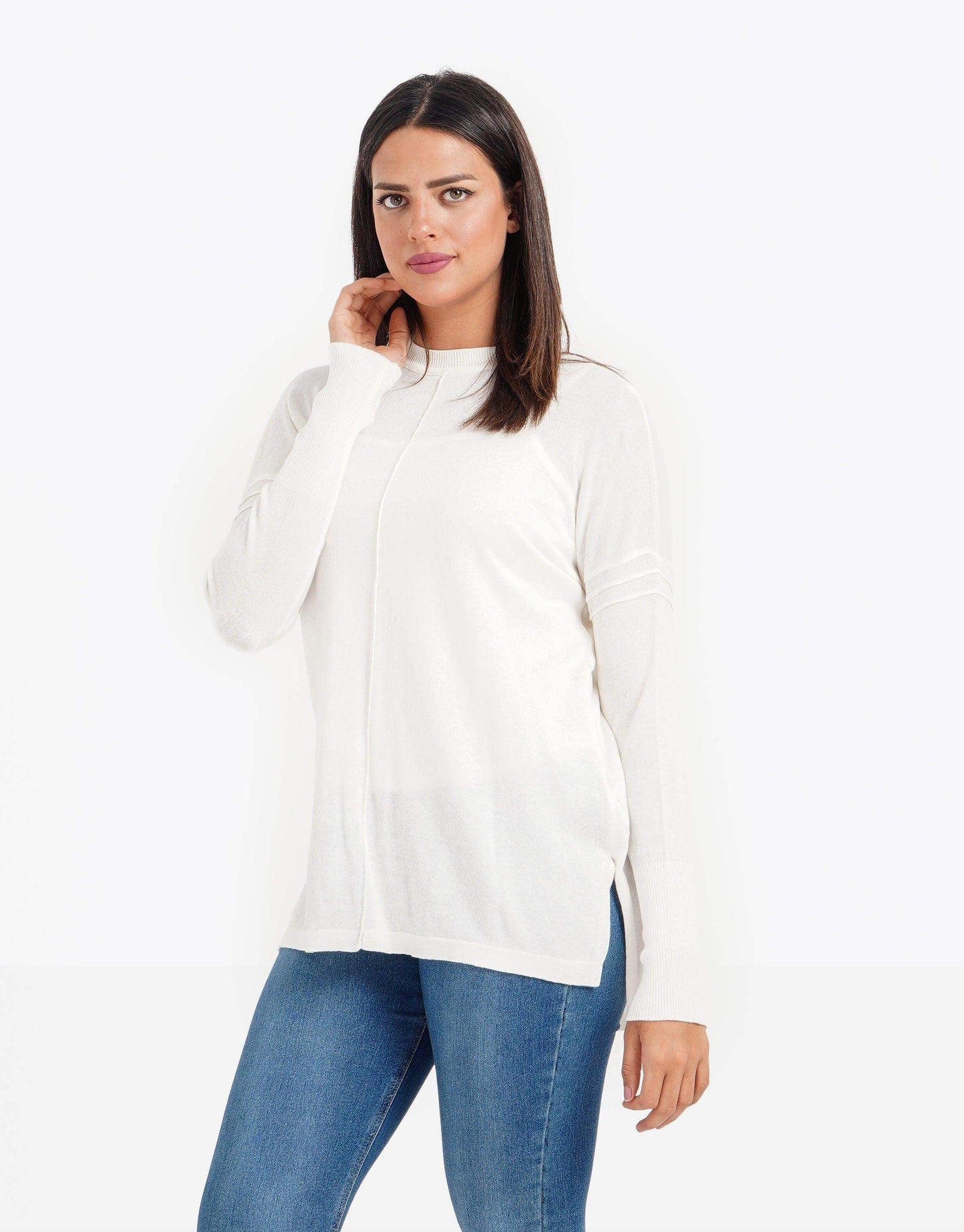 Cosy Longline Jumper - Carina - ÙƒØ§Ø±ÙŠÙ†Ø§