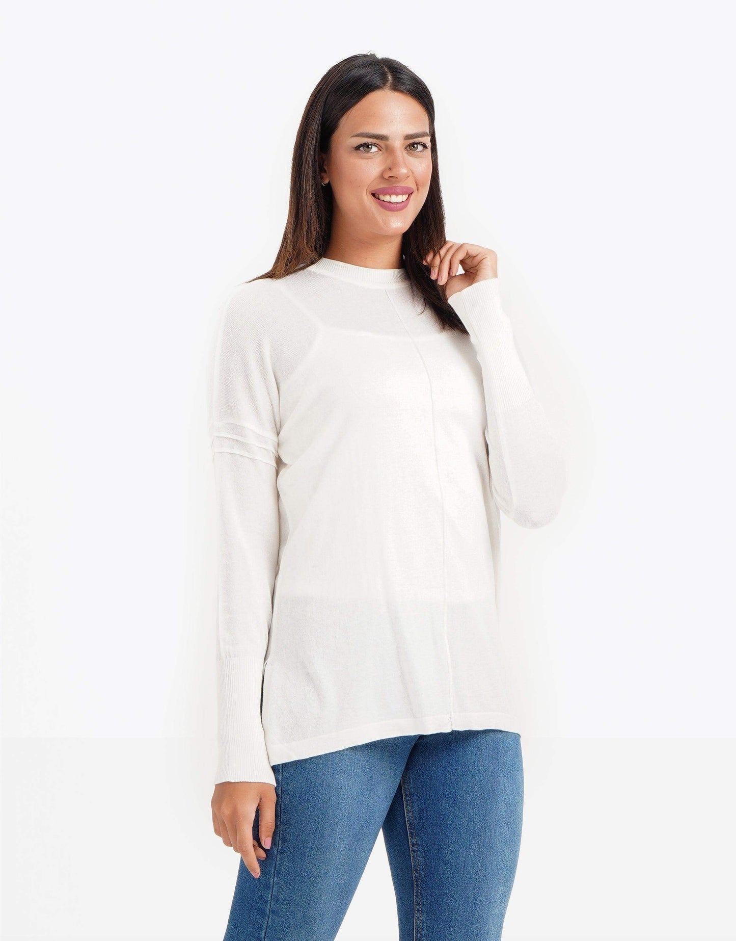 Cosy Longline Jumper - Carina - ÙƒØ§Ø±ÙŠÙ†Ø§